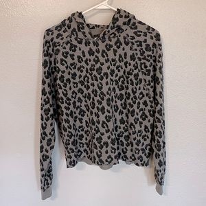 NWOT. Lucky brand long crop sweatshirt